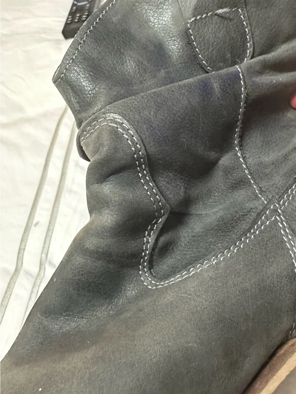 Apology Charcoal Western Ankle Boots – Women’s Size 6